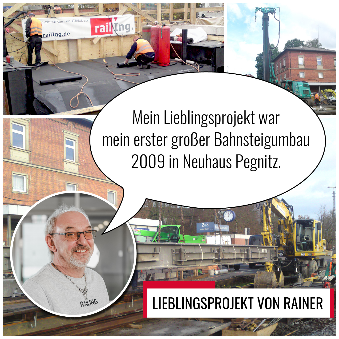 Lieblingsprojekte - Heute mit Rainer - RAILING.